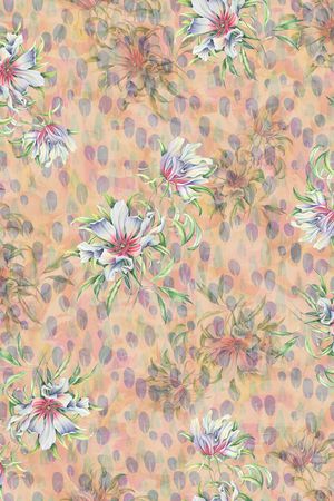 绿植树叶印花华亿平台图片