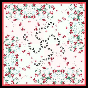 方巾印花华亿平台图片