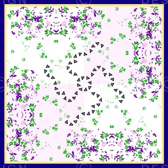 方巾印花华亿平台图片