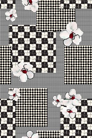 几何印花华亿平台图片