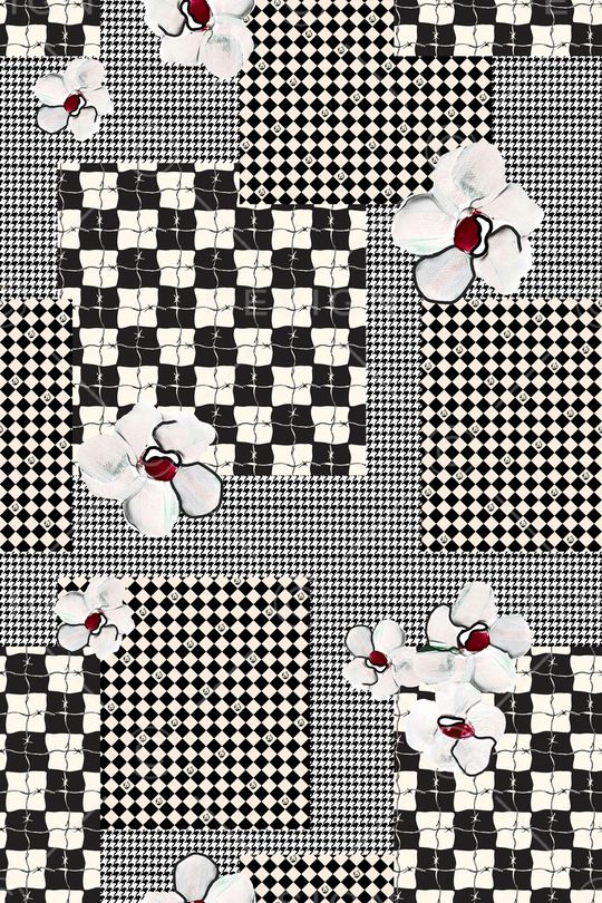 几何印花华亿平台图片