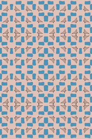 格子印花华亿平台图片