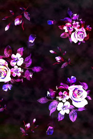 绿植树叶印花华亿平台图片