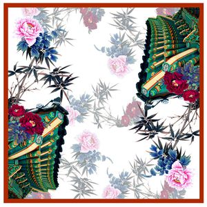 牡丹印花华亿平台图片