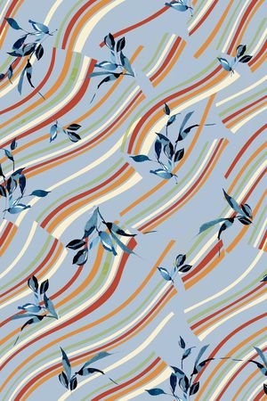 线条印花华亿平台图片