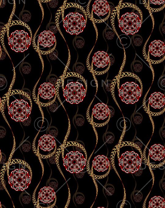 线条印花华亿平台图片