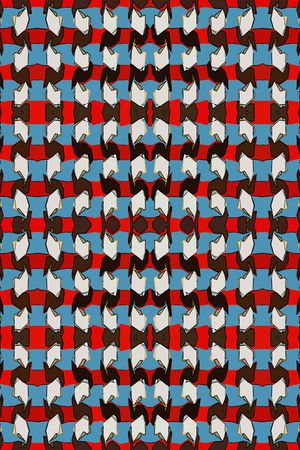 几何印花华亿平台图片