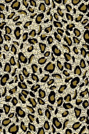 动物纹印花华亿平台图片