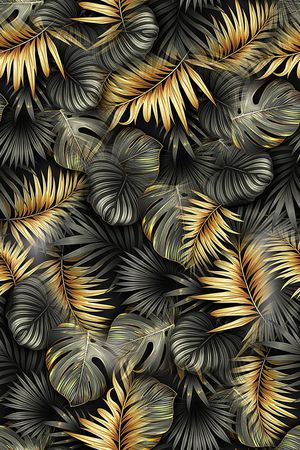 绿植树叶印花华亿平台图片