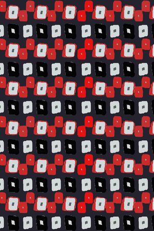 格子印花华亿平台图片