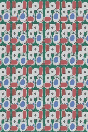 格子印花华亿平台图片