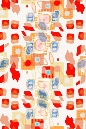 格子印花华亿平台图片