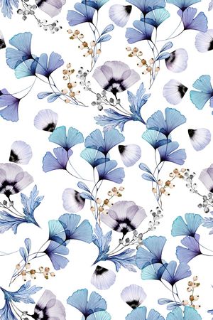 绿植树叶印花华亿平台图片