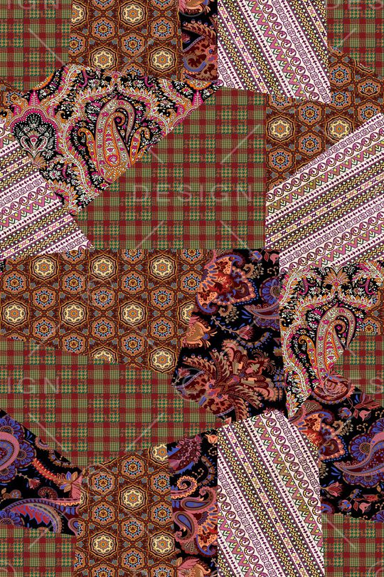 民族风印花华亿平台图片