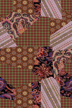 民族风印花华亿平台图片