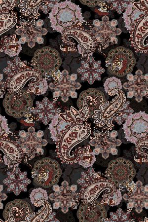 民族风印花华亿平台图片