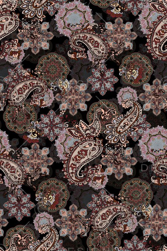 民族风印花华亿平台图片