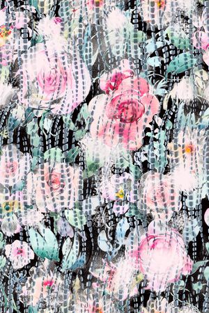 几何印花华亿平台图片