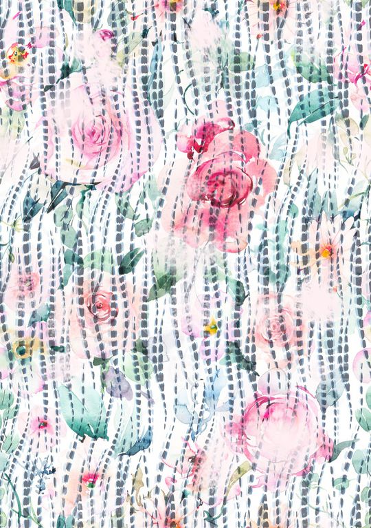 几何印花华亿平台图片