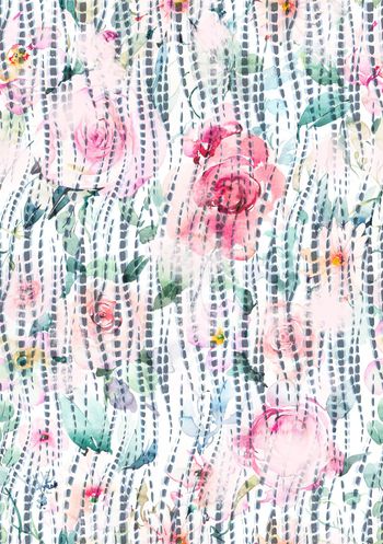 几何印花华亿平台图片