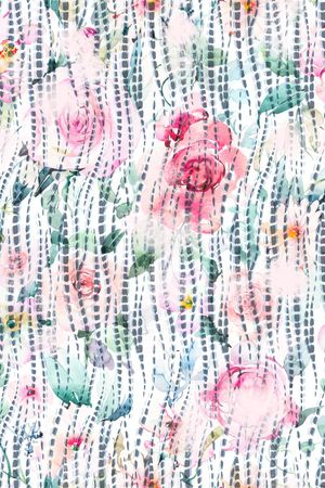 几何印花华亿平台图片