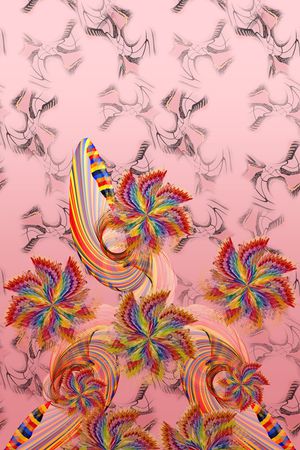 线条印花华亿平台图片