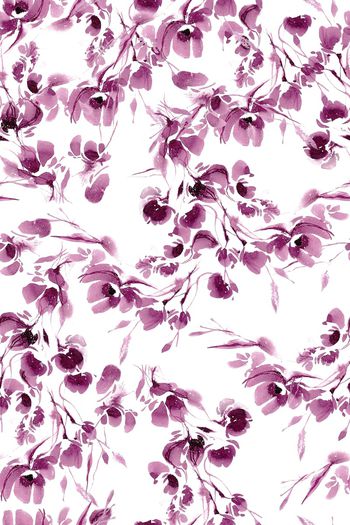 水彩印花华亿平台图片