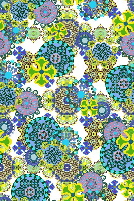 民族风印花华亿平台图片