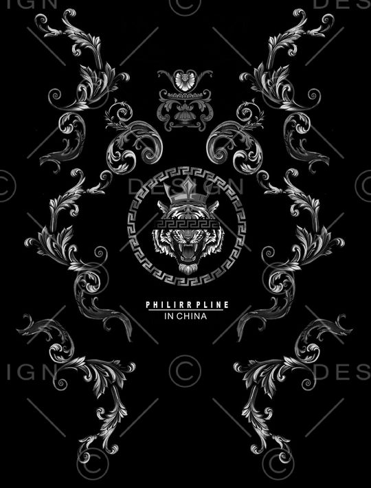 动物花卉印花华亿平台图片