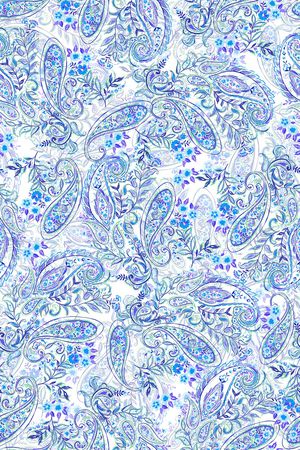 佩斯利印花华亿平台图片