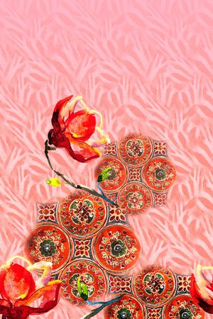 几何印花华亿平台图片