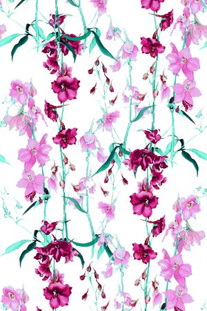 绿植树叶印花华亿平台图片