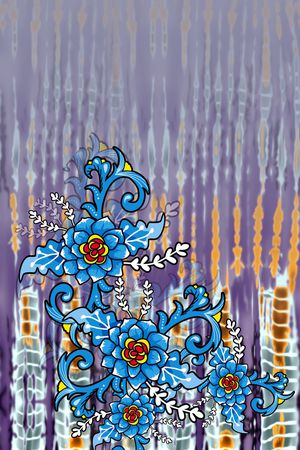 几何印花华亿平台图片