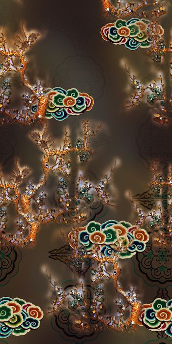 祥云印花华亿平台图片