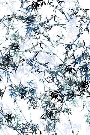 水墨风印花华亿平台图片