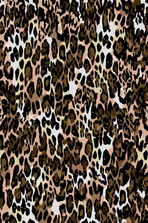 豹纹印花华亿平台图片