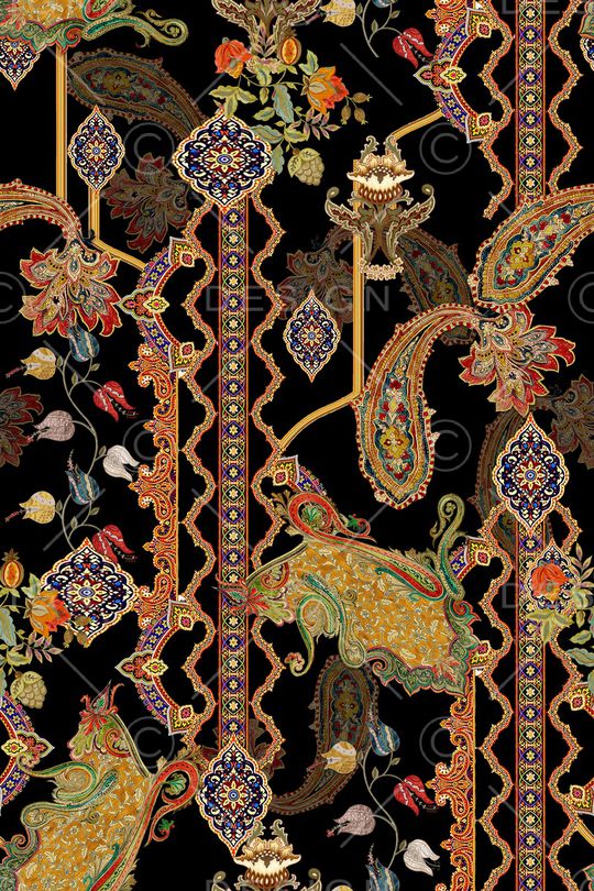 民族风印花华亿平台图片