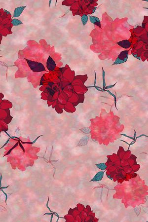 绿植树叶印花华亿平台图片