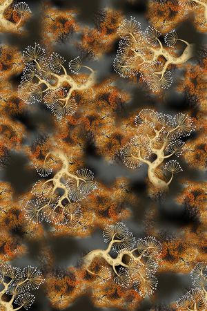 几何印花华亿平台图片