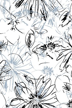 线条画印花华亿平台图片