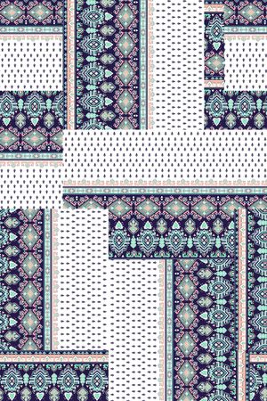 几何印花华亿平台图片