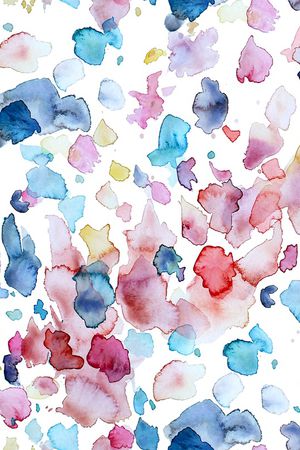 水彩印花华亿平台图片