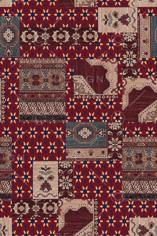 传统纹样印花华亿平台图片