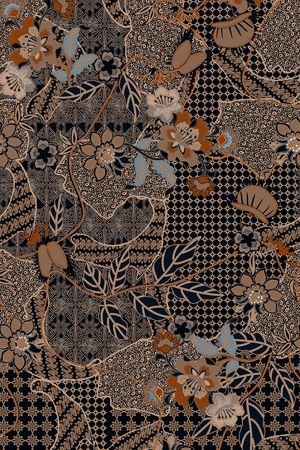 时尚印花华亿平台图片