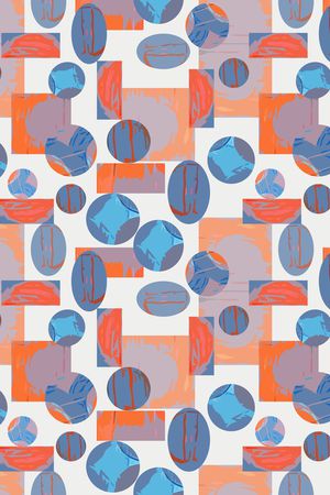 几何印花华亿平台图片