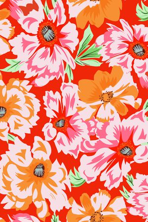 绿植树叶印花华亿平台图片