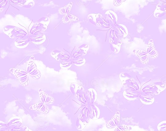 花卉蝴蝶印花华亿平台图片