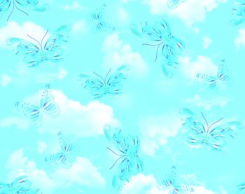 花卉蝴蝶印花华亿平台图片