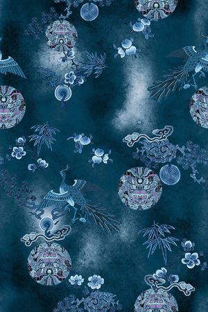 祥云印花华亿平台图片