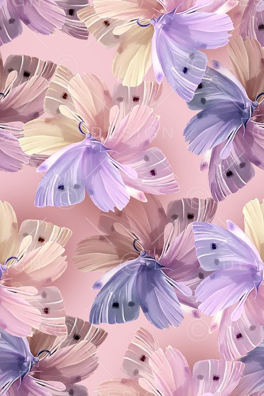 清爽底花卉印花华亿平台图片